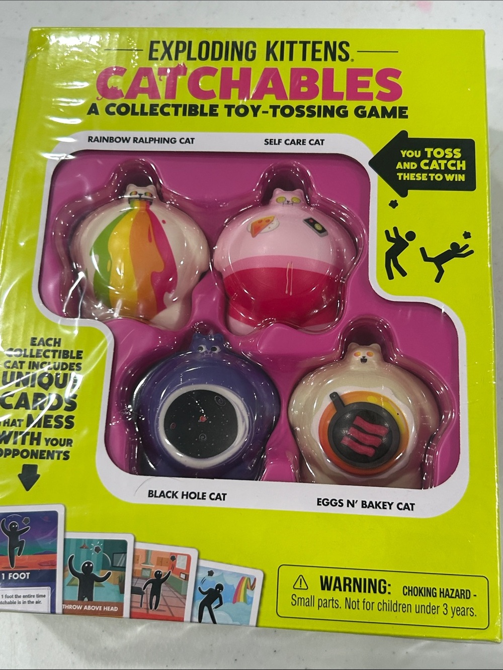 Exploding Kittens Catchables Collectible Toy-Tossing Cat Set - Multi Color - Picture 6 of 10